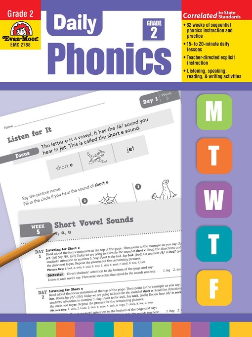 Title details for Daily Phonics by Evan-Moor Educational Publishers - Available